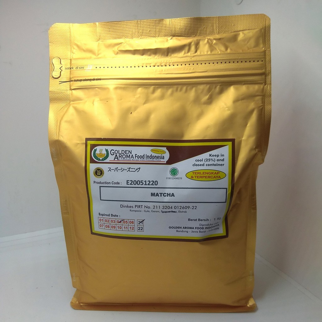 

BUMBU TABUR MANIS 1 KG RASA MATCHA, COCOK UNTUK POPCORN, ANEKA KERIPIK, TABURAN CAKE DLL HALAL MUI