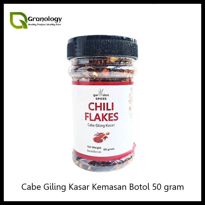 

GARDEN SPICES BUMBU KEMASAN BOTOL - CABE GILING KASAR (50 GRAM)