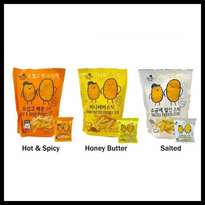 

JAJAN SNACK ECER MASTER KIM POTATO STICK SNACK MALAYSIA PER PCS