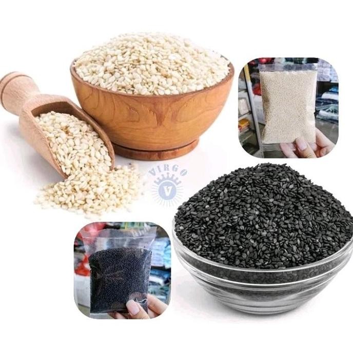 

Terlaris Biji Wijen Hitam / Putih 100 Gram - Premium Sesame Seeds