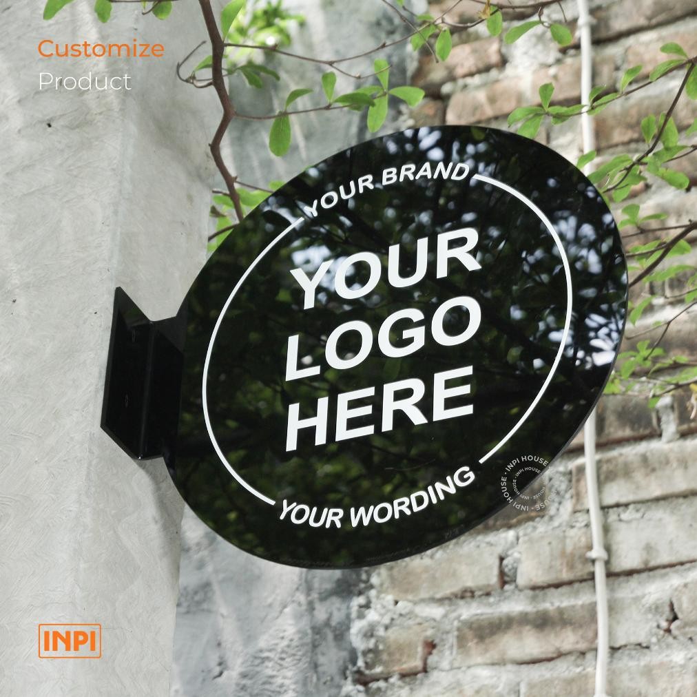 

PANAGO SIGNAGE AKRILIK - CUSTOM DESAIN SENDIRI - PAPAN TANDA AKRILIK CUSTOZE