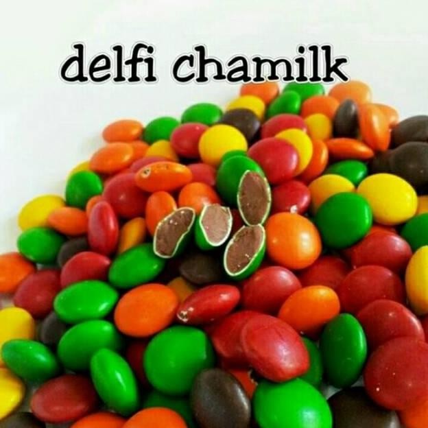 

HIW delfi cha cha milk 1kg - coklat kiloan pabrikan