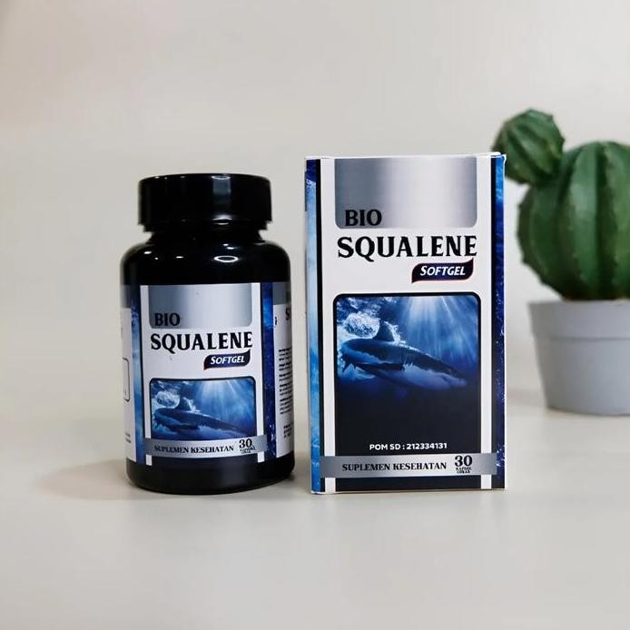 

Terlaris Bio Squalene - Suplemen Omega 3 Vitamin Herbal Untuk Sesak Nafas Bronkhitis Infeksi Gangguan Paruparu Extrak Minyak Ikan Hati Hiu