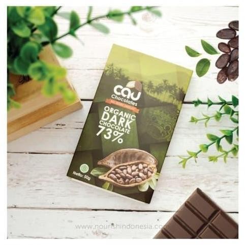 

HIW Cau Chocolate, Organic Dark Chocolate 73% 50gr