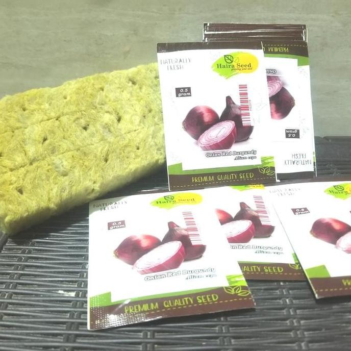 

Terlaris Benih Bibit Bawang Merah Onion Red Burgundy (Haira Seed)