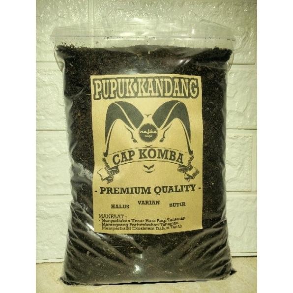 

Terlaris Pupuk Kandang Organik Kohe Kambing Premium Cap Komba