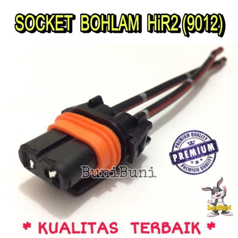 Diskon Socket Bohlam Hir2 / Soket Fiting Lampu Mobil Tipe Hir2 / 9012 Promo