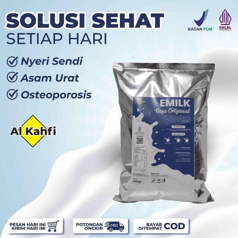 

NEW!!! Susu Kambing Etawa Bubuk Rasa Original 500 Gram Emilk Membantu Menjaga Kesehatan Tulang Pencernaan Dan Pernafasan