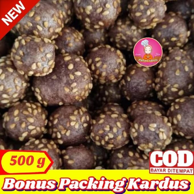

Terlaris Makanan Ringan Ciput Wijen Coklat 500G / Onde Mini Kuning | Cemilan Ribhun Snack Kiloan Murah - Rasa Dijamin Nagih / Gratis Ongkir