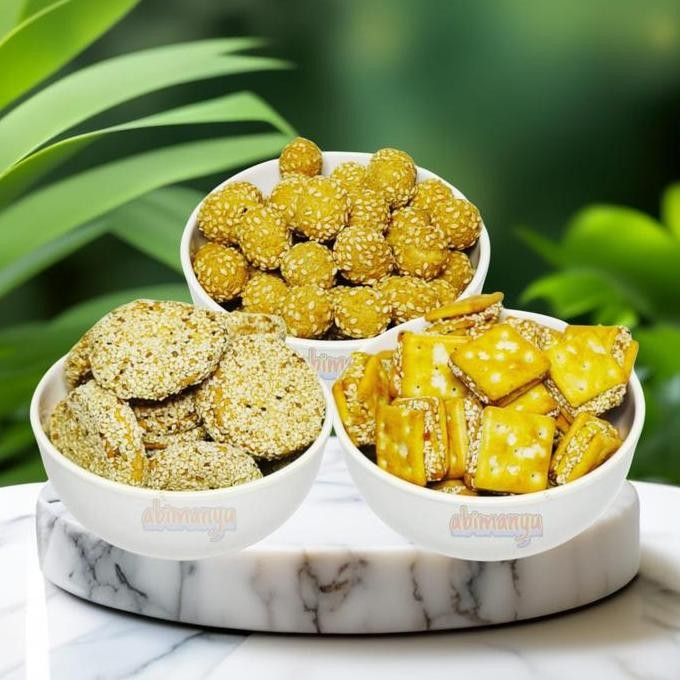 

Terlaris Kue Keciput Wijen / Malkist Wijen / Marie Wijen 500 Gram