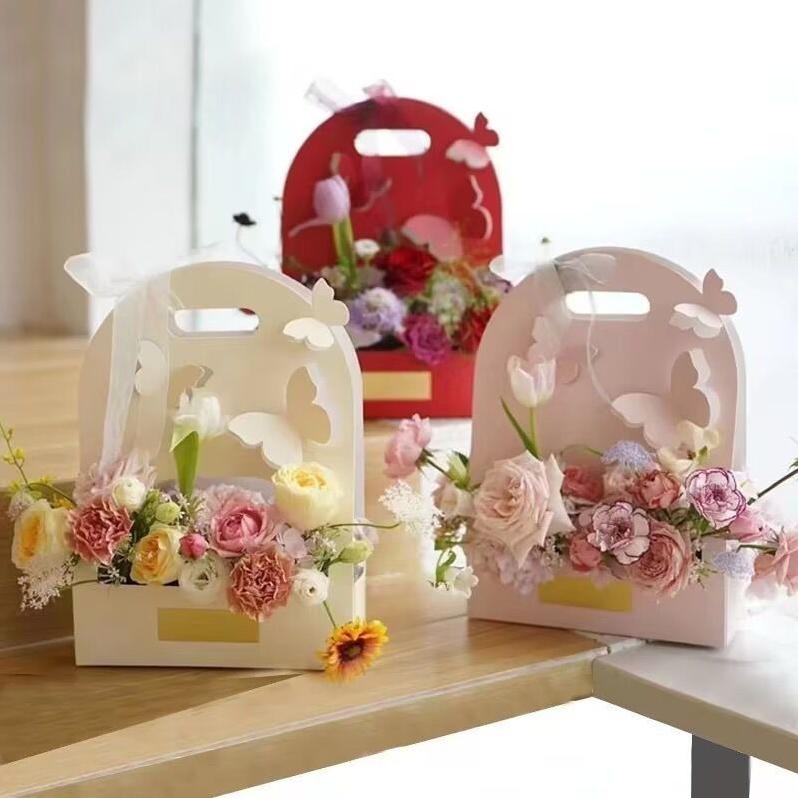 

Premium 10pcs Butterfly Box / Box Bunga / Kotak Hari Ibu/ Kotak Kupu Kupu / Keranjang Bunga High Quality