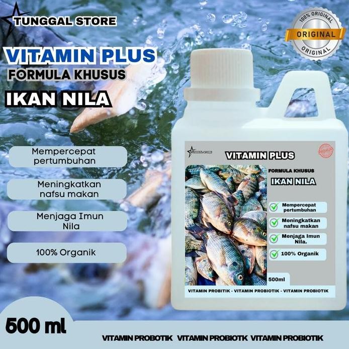 Terlaris Vitamin Ternak Ikan Nila,Perangsang Masa Pertumbuhan Ternak Nila,Meningkatkan Kualitas Ikan