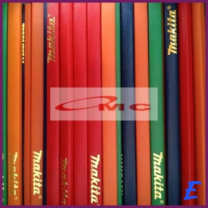

| OMO | MAKITA PENSIL TUKANG KAYU BANGUNAN PINSIL TUKANG PENSIL TUKANG GEPENG PENCIL PINCIL PENSIL KAYU BANGUNAN PT-7-MAKITA