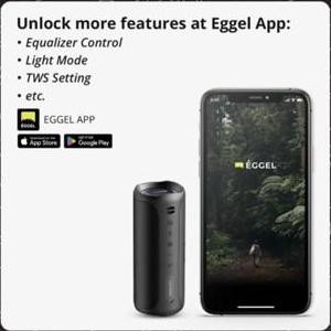 Eggel Terra 3 Plus S + S Portable Bluetooth Speaker New Stok