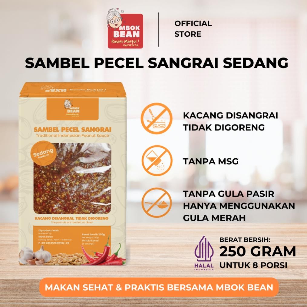 

BUMBU PECEL SEDANG/SAMBEL PECEL/SAMBAL PECEL/BUMBU PECEL SANGRAI/BUMBU KACANG/SAMBEL KACANG nUg