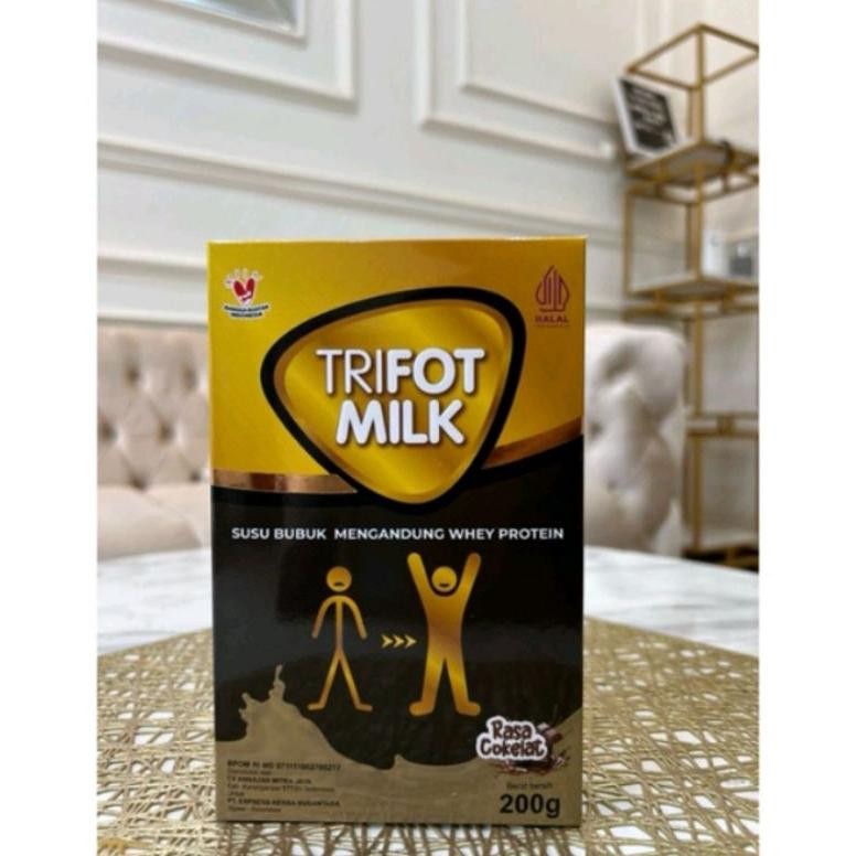 

TRIFOT Milk Rasa Coklat Susu Penambah Berat Badan ORIGINAL BPOM Diskon bisa COD nUg