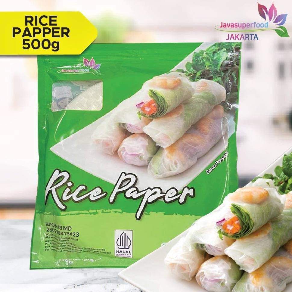 

Java Rice Paper Bulat 500gr (50 lembar) - Java Rice Paper Kotak 500gr (50 lembar) - Banh Trang High Quality Rice Paper - Kulit Lumpia Vietnam Rice Paper nUg