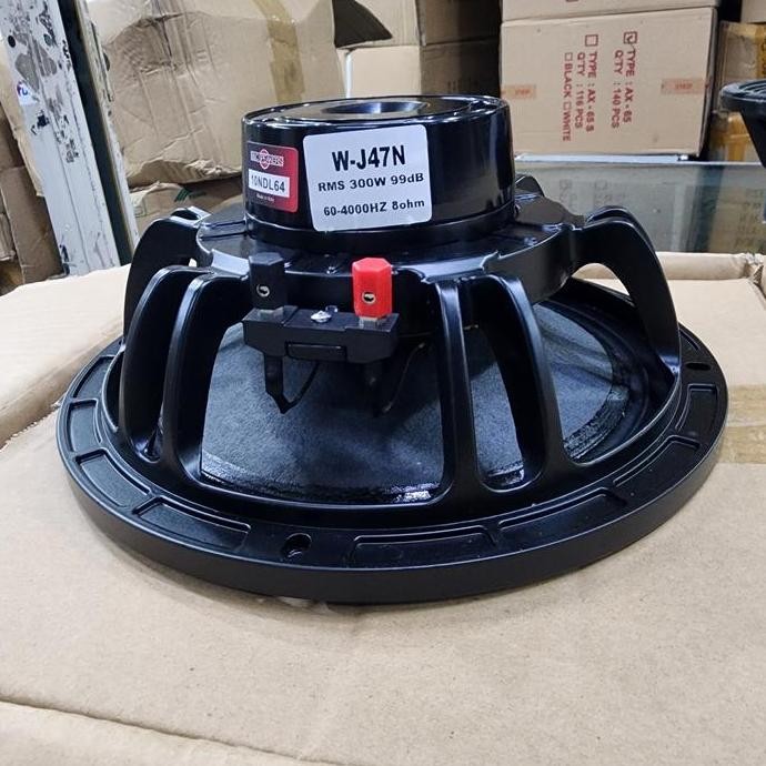 Speaker 10 Inch Neodium Model Bnc 10Ndl64 / 10 Ndl 64 New Stok