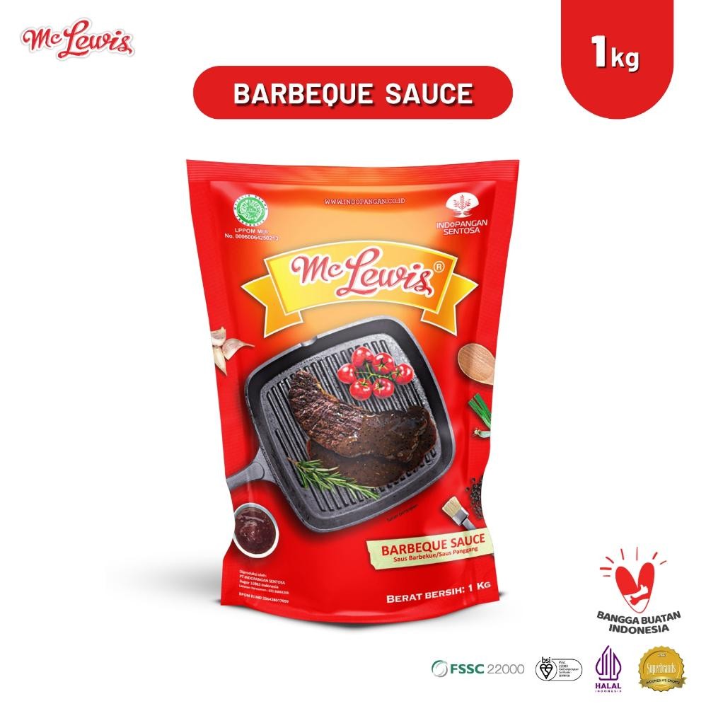 

Mc Lewis Barbeque Sauce - 1Kg AST nUg