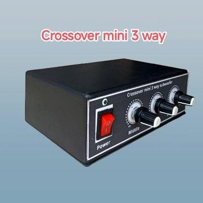 Crossover Aktif 3 Way, Pemisah Nada Sub, Low, Dan Midhigh New Stok