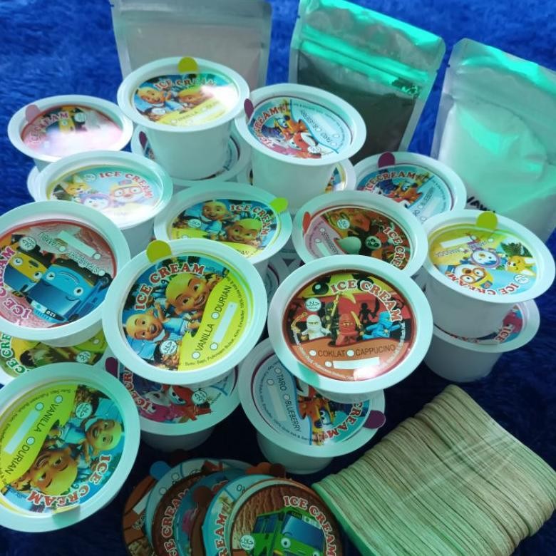 

paket usaha ice cream 3rasa(Haan) nUg