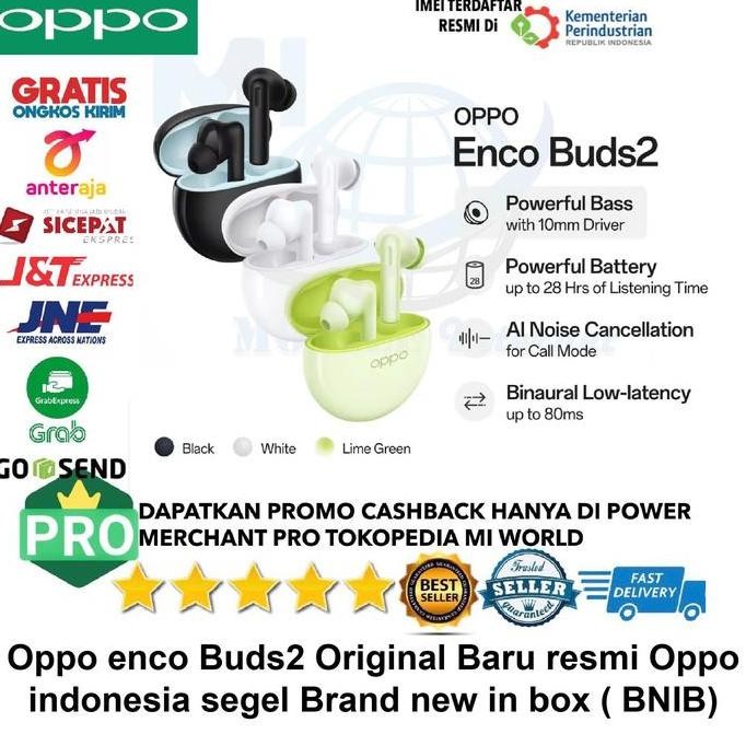 Oppo Enco Buds 2 Original Baru Buds2 Headset Oppo New Stok