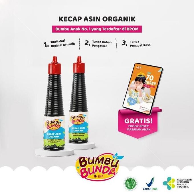 

Terlaris Bumbu Bunda Elia Kecap Manis Kecap Asin Kecap Ikan Saos Tiram Saos Teriyaki Minyak Wijen Non Msg Mpasi