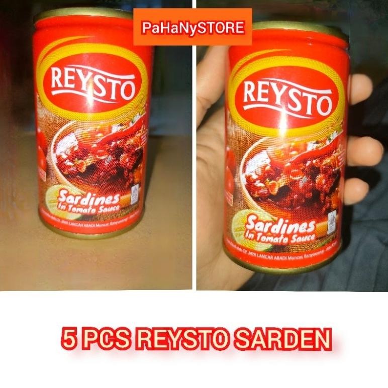 

PAKET HEMAT !!! 5PCS REYSTO SARDEN 155GR nUg