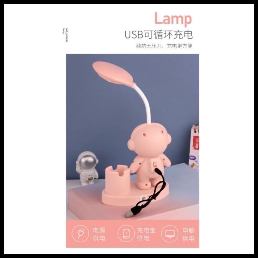 

LAMPU MEJA BELAJAR BACA PORTABLE RAUTAN PENSIL ASTRONOT