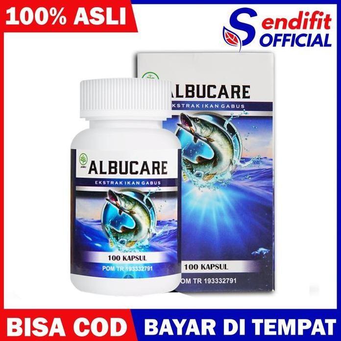 

Terlaris Albucare Kapsul Ekstrak Ikan Gabus 100% Atasi Kurang Gizi & Vitamin