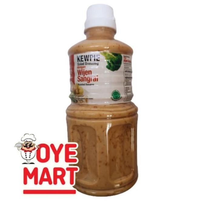 

Terlaris Kewpie Wijen Sangrai 500Ml/Salad Derssing/Saus Siram