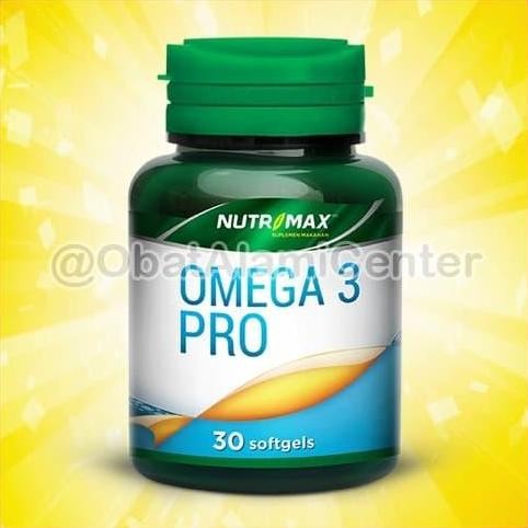 

Terlaris Nutrimax Omega 3 Pro Isi 30 Minyak Ikan Omega3 Vitamin E Otak Jantung