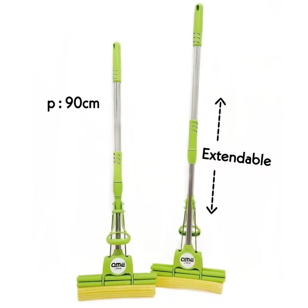 Ready Qme Mop Busa Serbaguna Sapu Pel Mop Alat Pembersih Lantai Pengering Lantai Sodok