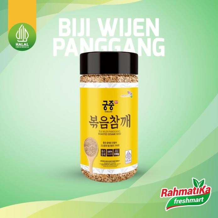 

Terlaris Biji Wijen Panggang / Sesame Seed Roasted 50 Gr
