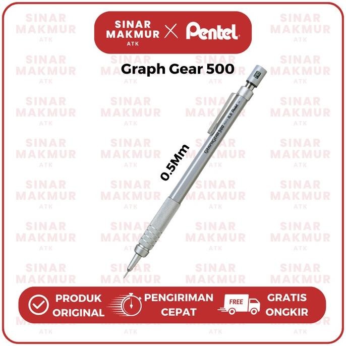 

RB Pensil Mekanik/Mechanical Pencil Graphgear 500 Pentel (Pcs)