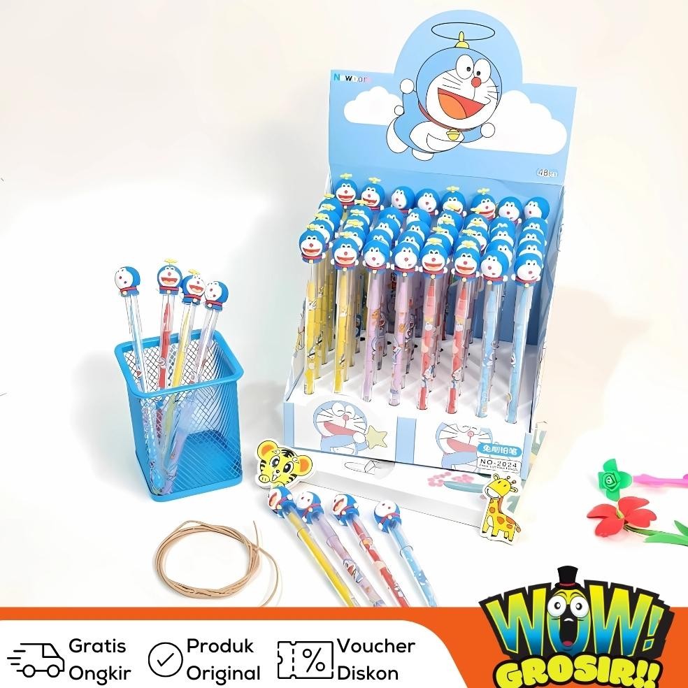 

RB GROSIR!!! (48pcs) Pensil Lantu Susun/Pensil Susun Karakter/Pensil Cabut/LANTU 1 Box Besar Karakter