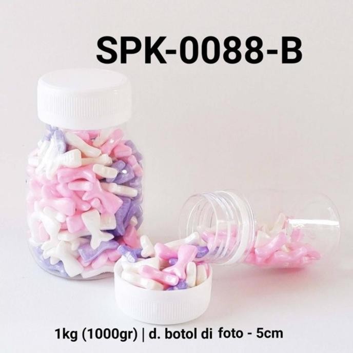 

Produk Unggulan] SPK-0088-B Sprinkles sprinkle sprinkel 1kg 1 kilo ekor duyung pink