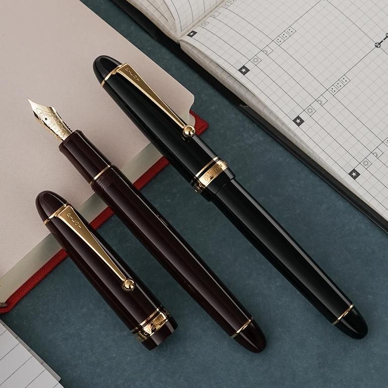 

Japan Pilot 742 Fountain Pen No. 10 14K Gold Nib Fa Sfm Bb Custom Series Large Gold Pen Calligraphy Gfit Calligraphy Pen