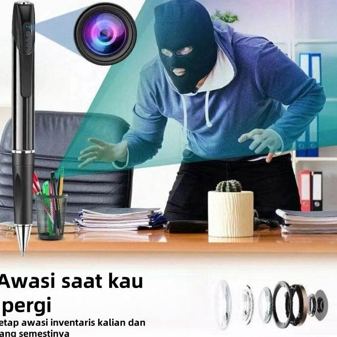 HJK MURAH TERLARIS FULL HD SPY CAMERA SPY CAM CCTV PEN DIGITAL RECORDER PEN