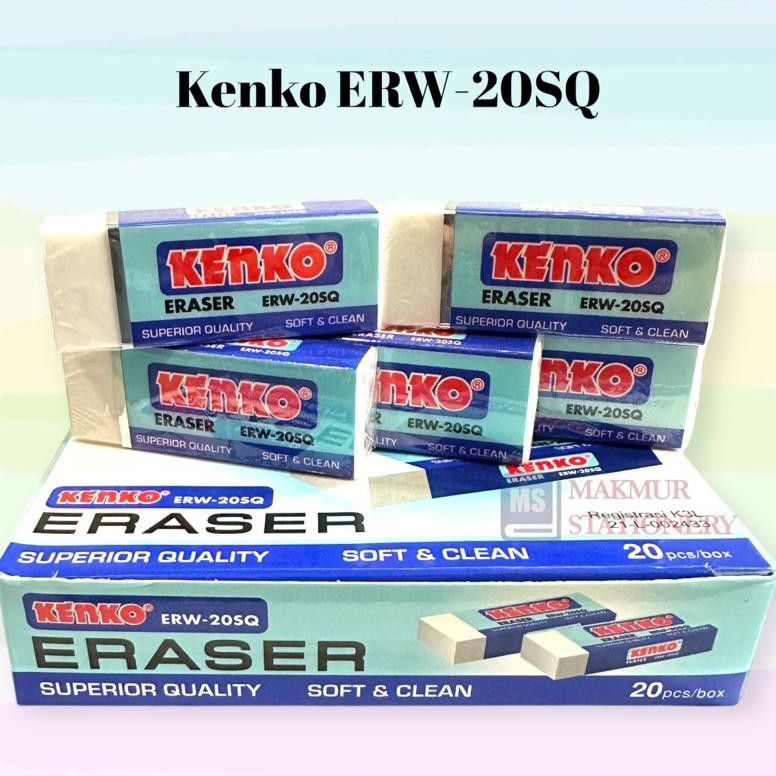 

RB Penghapus Kenko Besar ERB-20SQ & ERW-20SQ (Pak/20 Pcs)