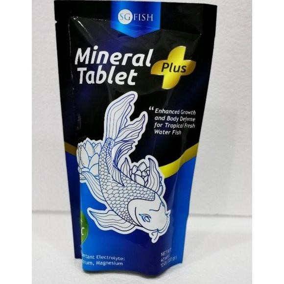 

Terlaris Mineral Tablet Plus 320 Gr Isi 40 Tablet Vitamin C 40 Ikan Aquarium