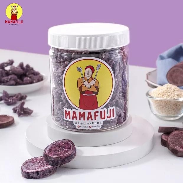 

NEW PRODUCT MAMAFUJI - KUE AKAR RASA UBI UNGU (TARO) 250GR NATURES TOUCH.