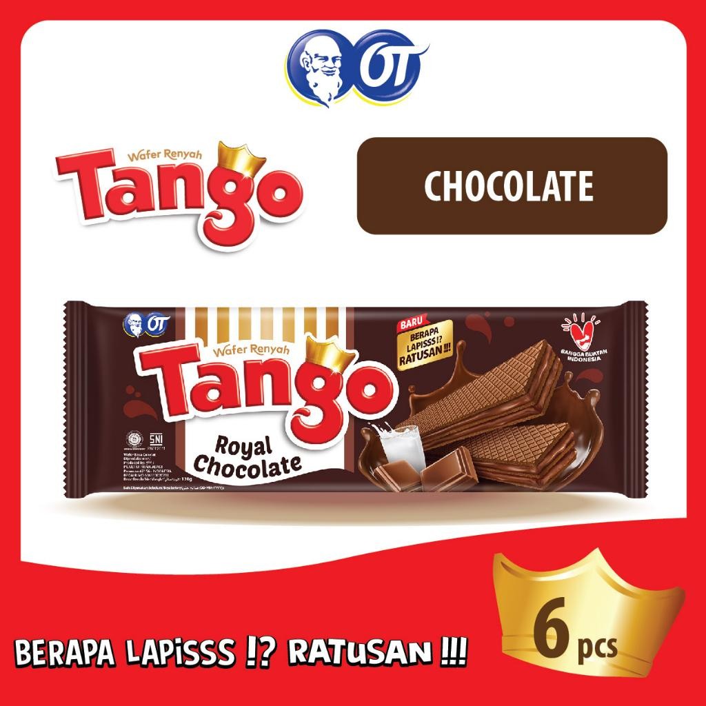 

NEW PRODUCT WAFER TANGO COKLAT 120GR - [ISI 6PCS]. NATURES TOUCH.
