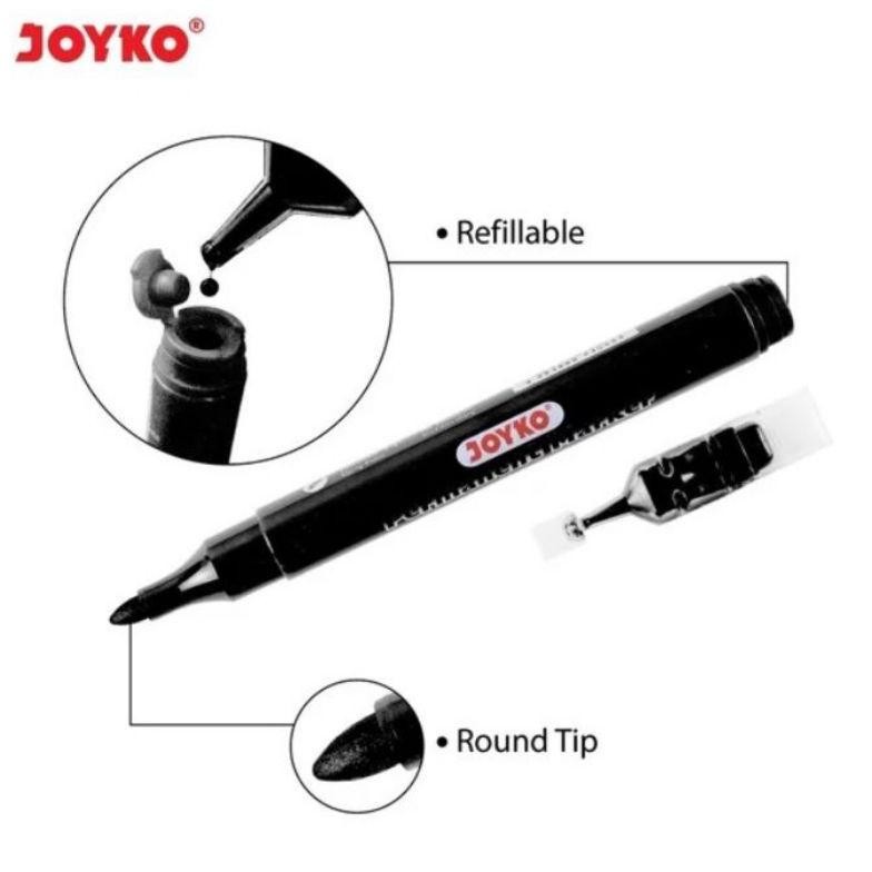 

RB Spidol Permanent Joyko PM-34 ( 1pak/12pcs )