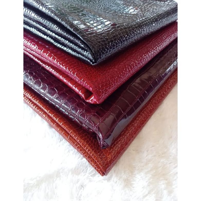 SY KULIT SINTETIS MOTIF BUAYA/ KULIT OSKAR BUAYA/100CMX140CM