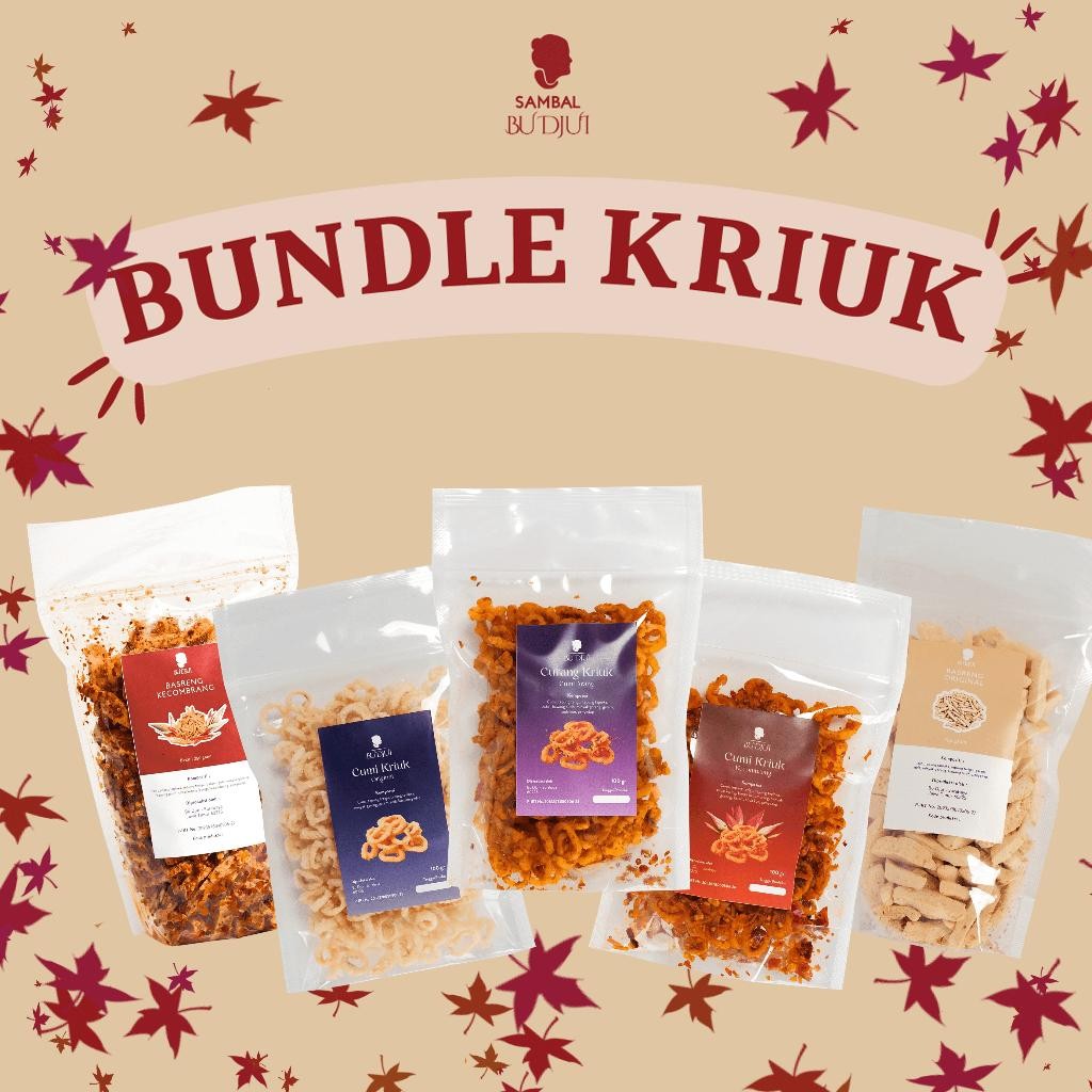 

NEW PRODUCT SAMBAL BU DJUI BUNDLE KRIUK KRIUK NATURES TOUCH.