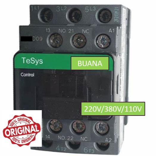 HJK Kontaktor Schn*ider LC1D09M7 25A 220V /380V/110V Contactor 1 Phase 3 Phase LC1D09 M7 LC1D09Q7