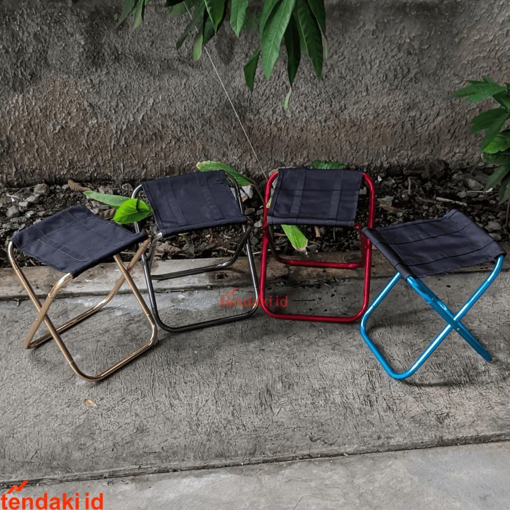 Kursi Lipat Kecil Alloy / Kursi Alumunium / Kursi Lipat Alloy / Kursi Mancing / Kursi Mini