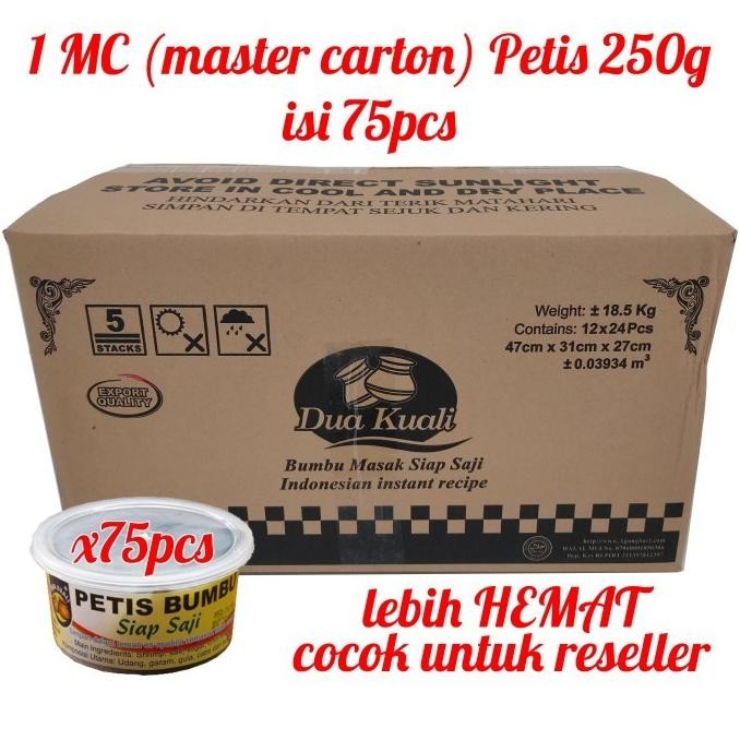 

+++++] 1ctn Petis Bumbu Dua Kuali (75 cups) petis udang sdh matang & dibumbui
