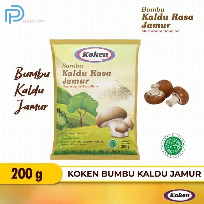 

BARU KTMSTORE KALDU JAMUR BUMBU RASA JAMUR HALAL 6G, 40G, 80G, 200G KALDU JAMUR PERISA KOKEN FOOD